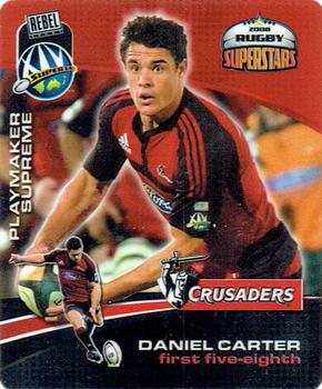 2008 Bluebird Foods Rugby Superstars #24 Daniel Carter Front